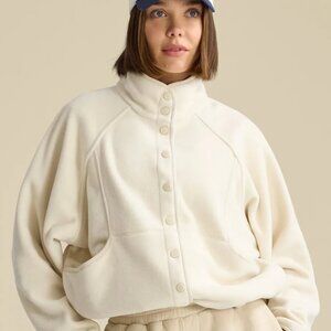 Outdoor Voices RecFleece Snap Jacket Oyster